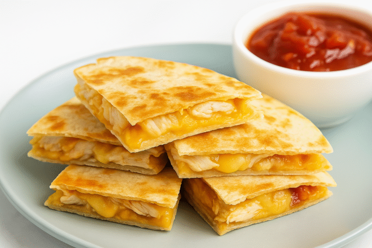 Mini Chicken Quesadillas